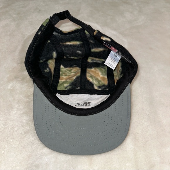 Huf Worldwide Fleece Hat Cap Camo Adjustable - Picture 4 of 8